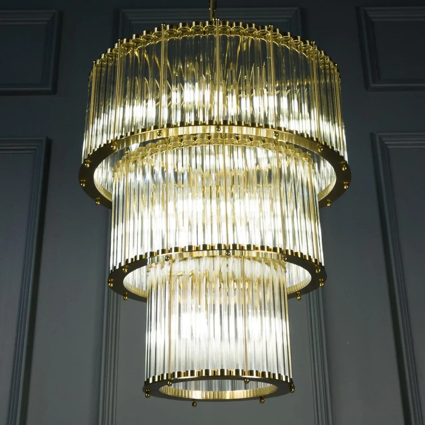 The Triple Monza Chandelier - Image 3
