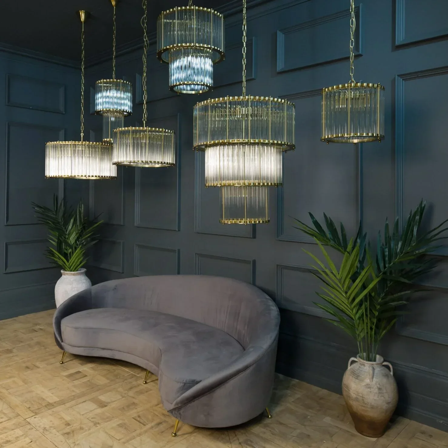 The Triple Monza Chandelier - Image 4