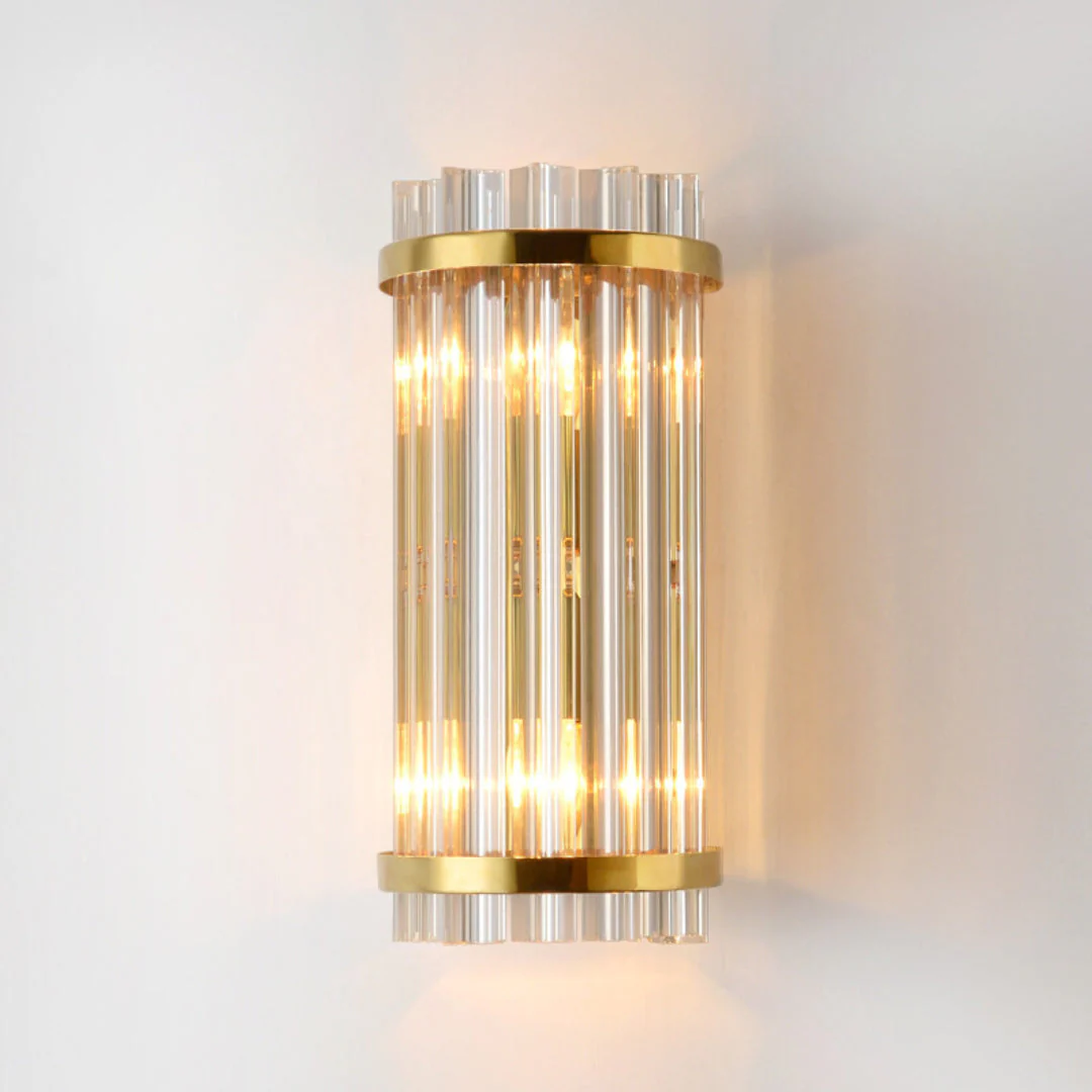 Three Sided Crystal Rod Wall Lamp - Image 14