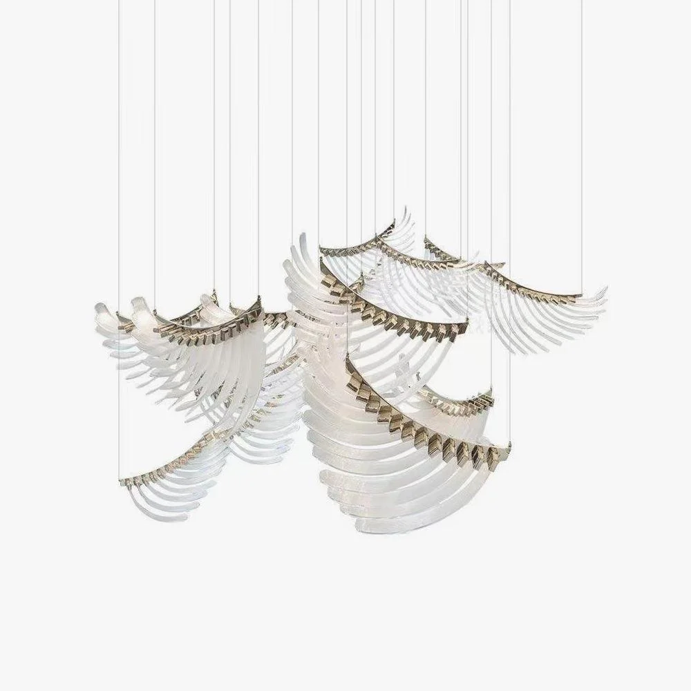 Tiered Palmette Chandelier - Image 25
