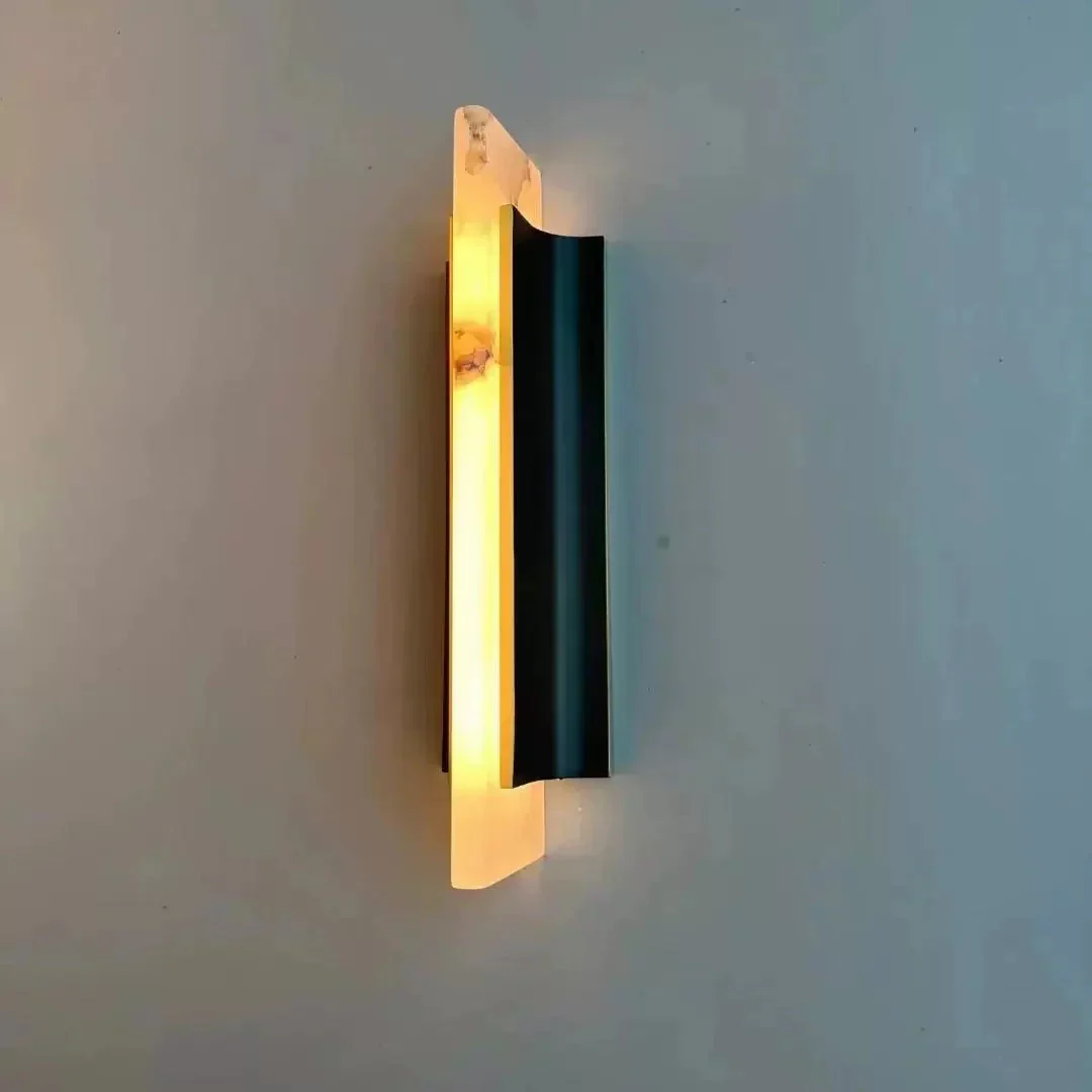 Timide Alabaster Sconce - Image 5