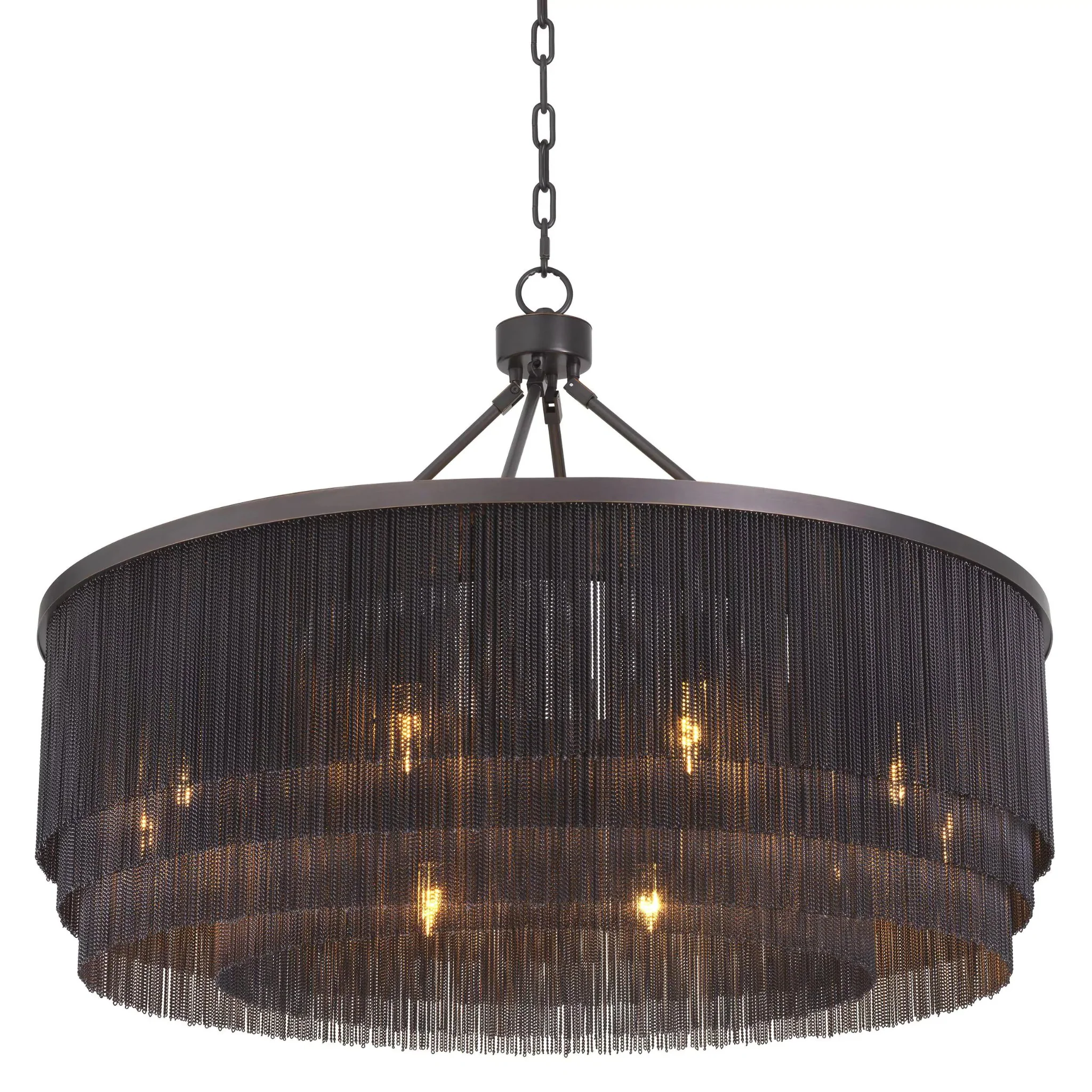 Tissot L (Brass/Bronze) Modern Chandelier - Image 6