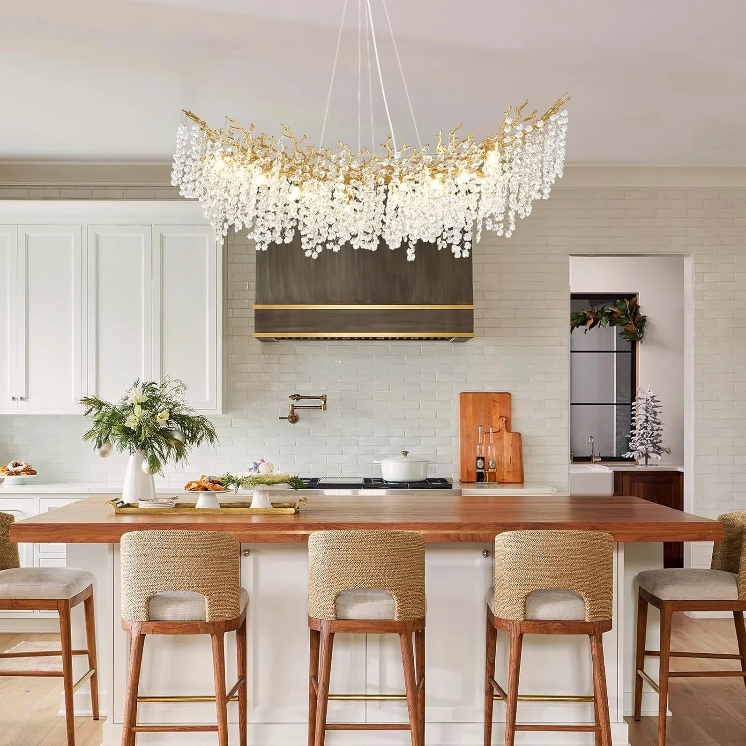 Solara Round Tree Branch Chandelier 30" 40" 55" Tree Branch - Image 29