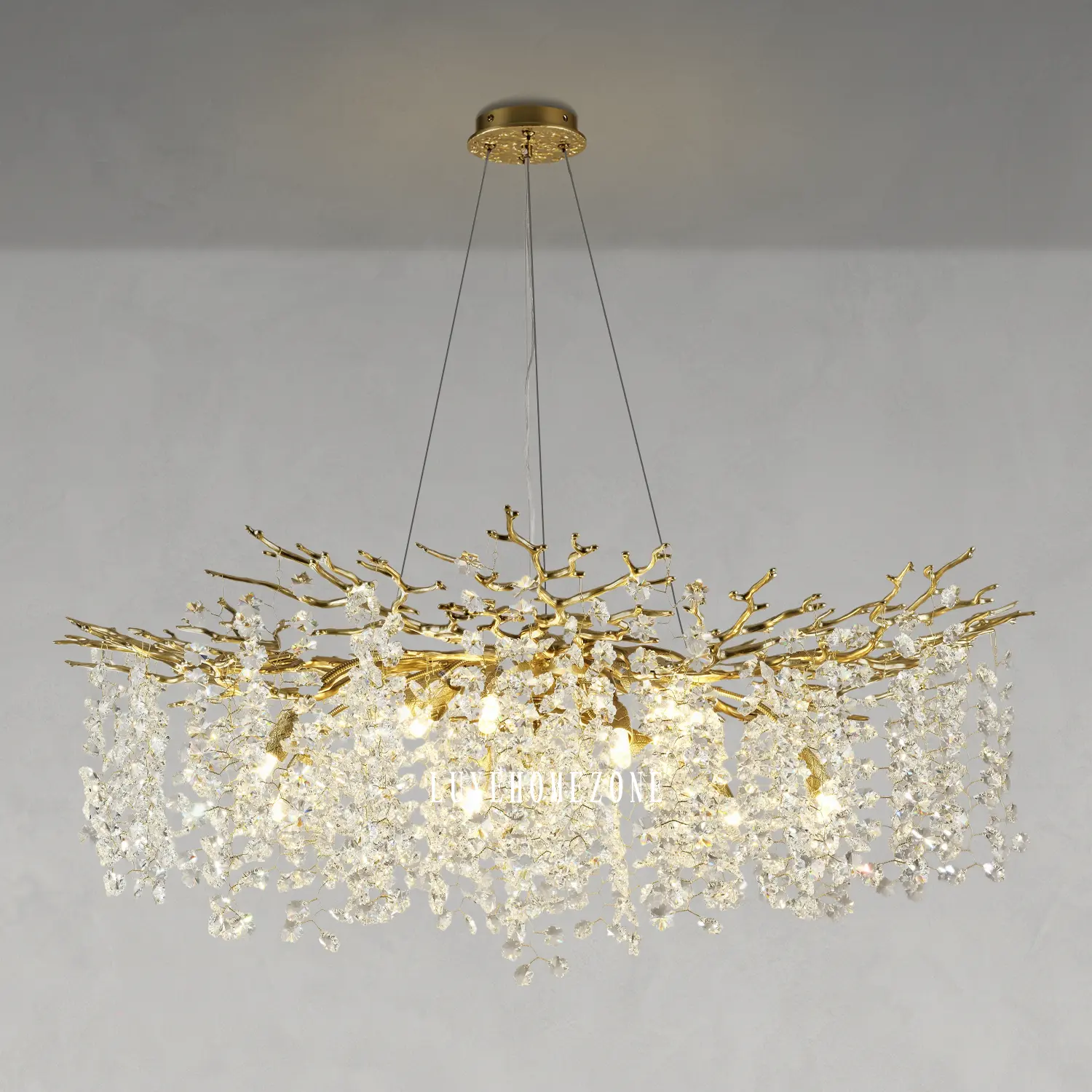 Solara Round Tree Branch Chandelier 30" 40" 55" Tree Branch - Image 36