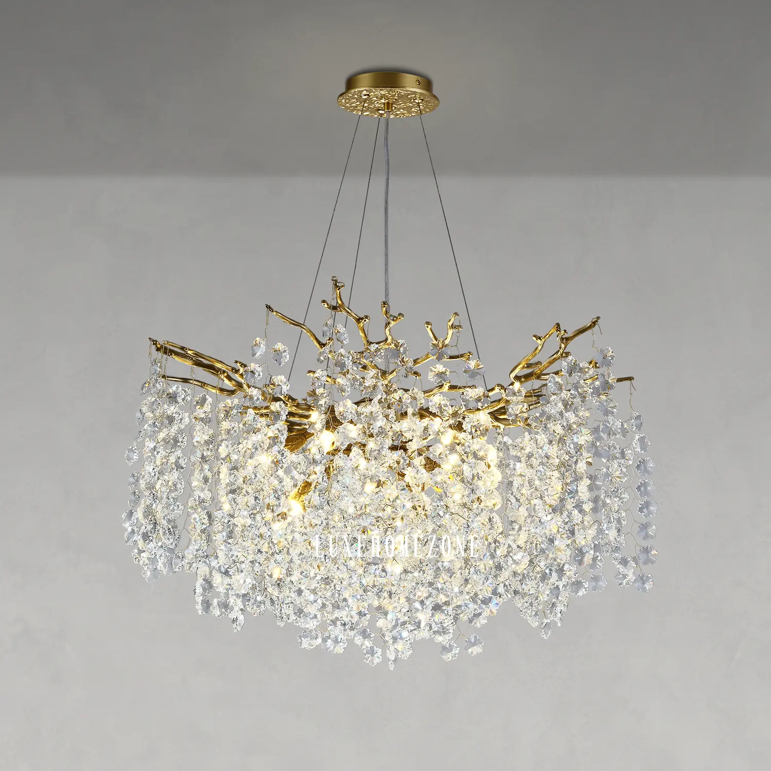Solara Round Tree Branch Chandelier 30" 40" 55" Tree Branch - Image 37