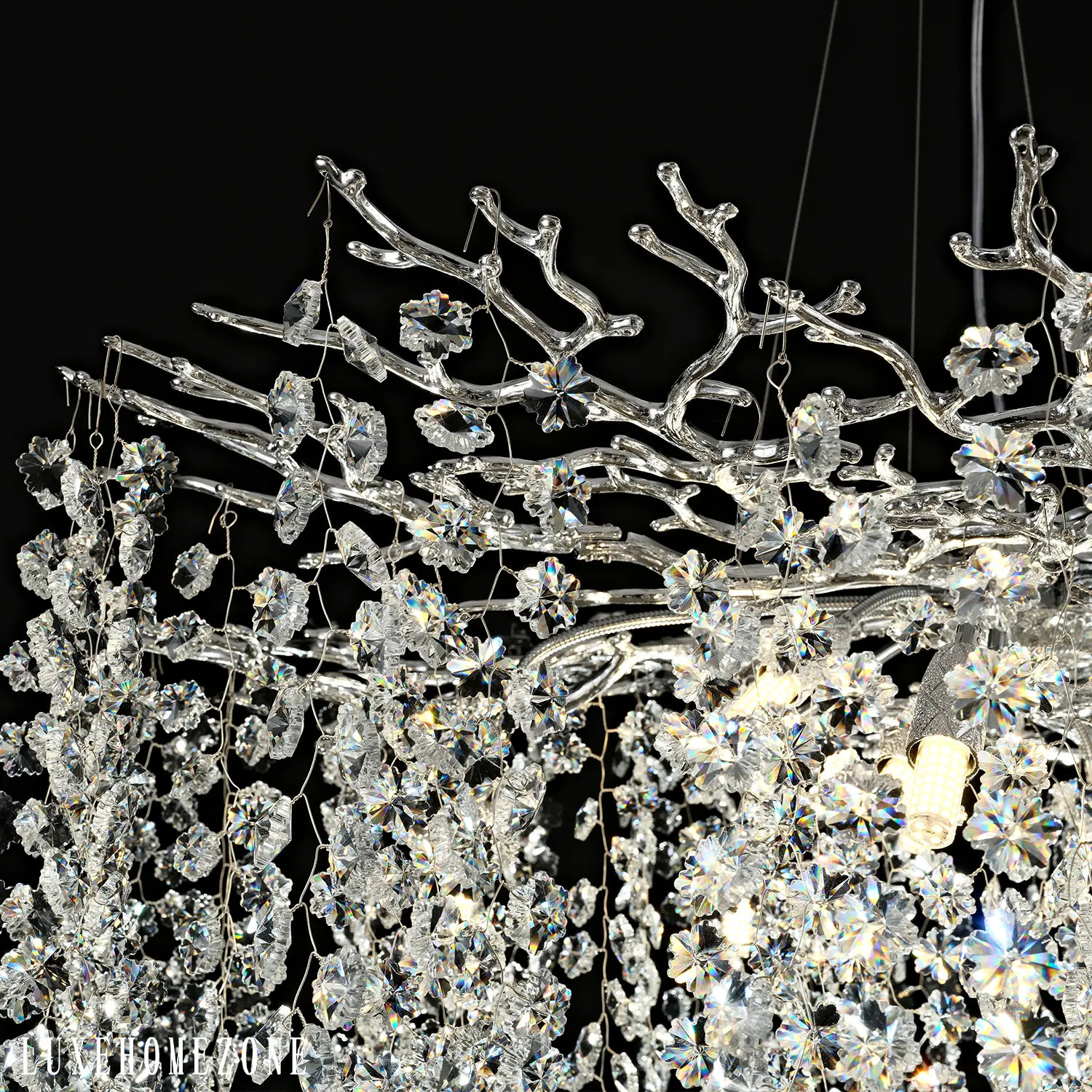 Solara Round Tree Branch Chandelier 30" 40" 55" Tree Branch - Image 41