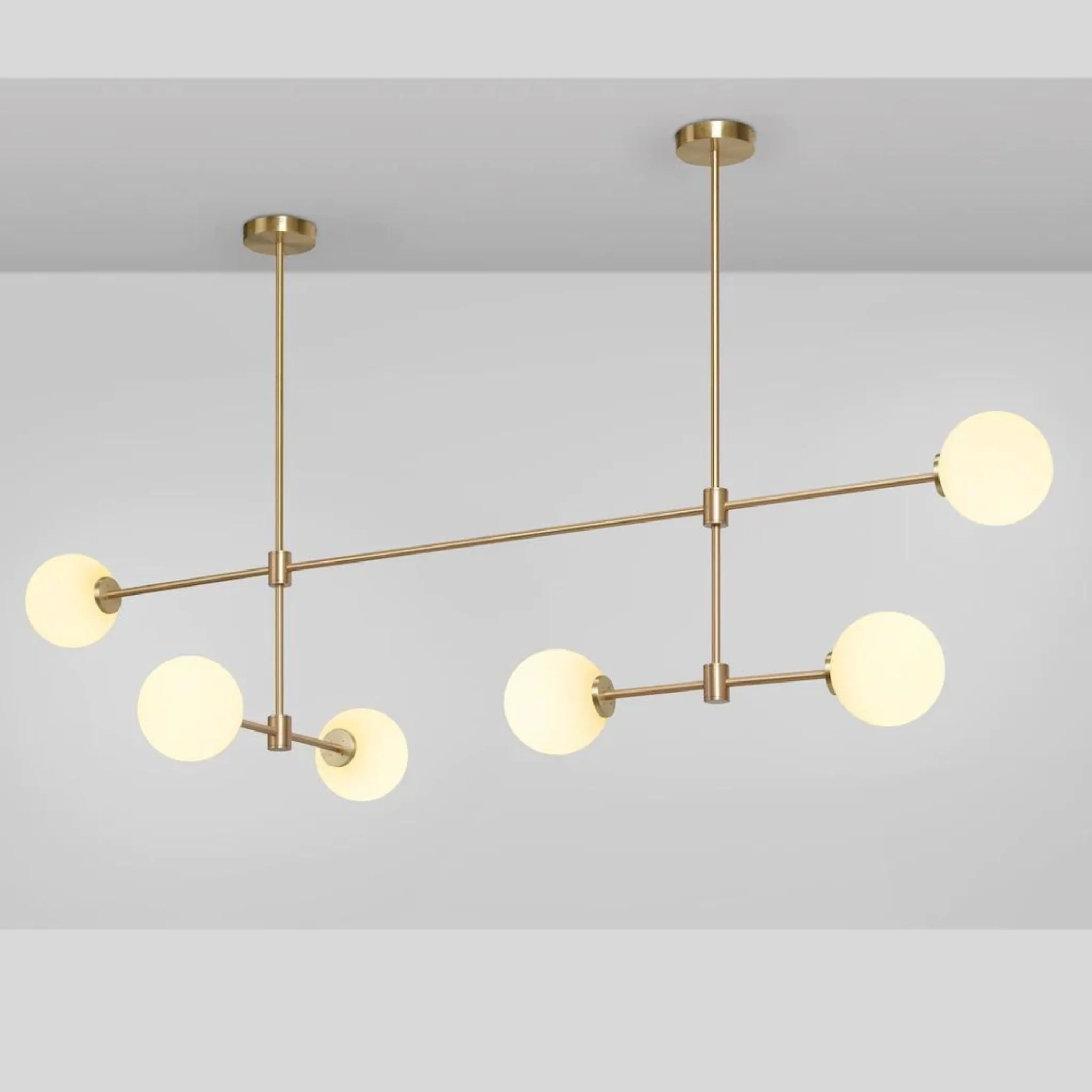 Trevi Multi Arm 6/10 (Satin Brass & Bronze) - Image 5