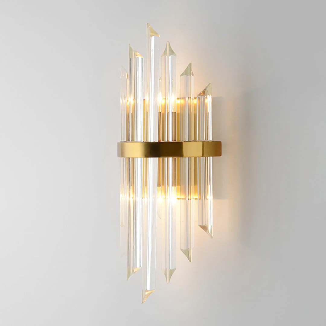 Triangular Crystal Rod Wall Lamp - Image 19