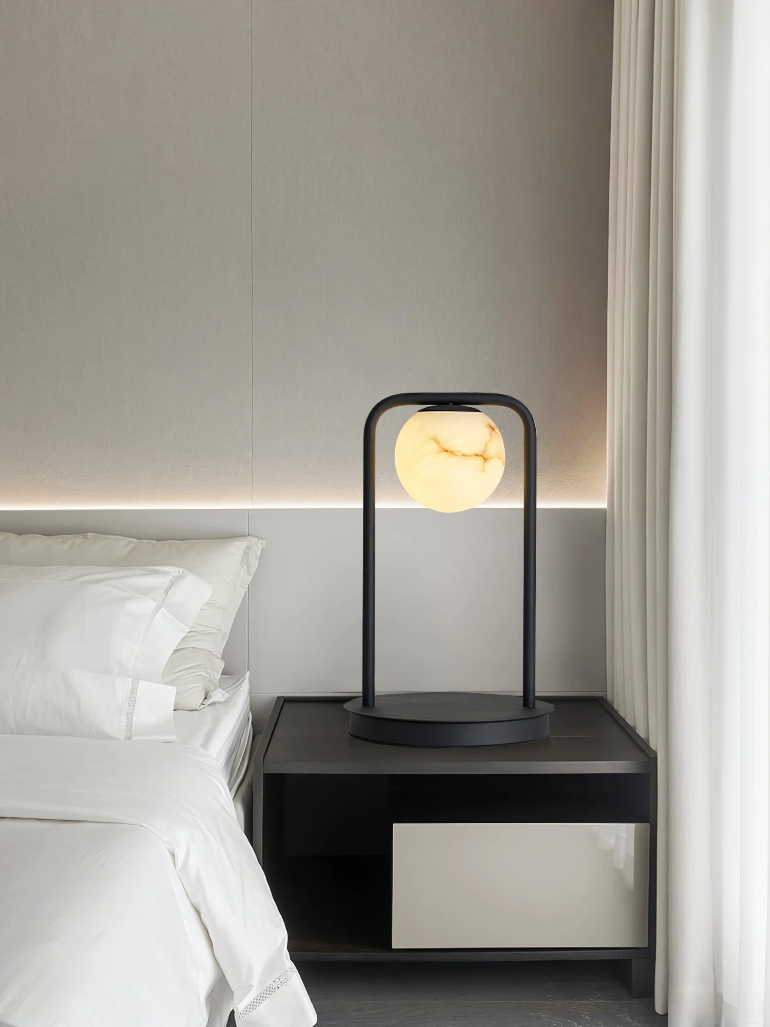 Tribeca Alabaster Table Lamp - Image 6
