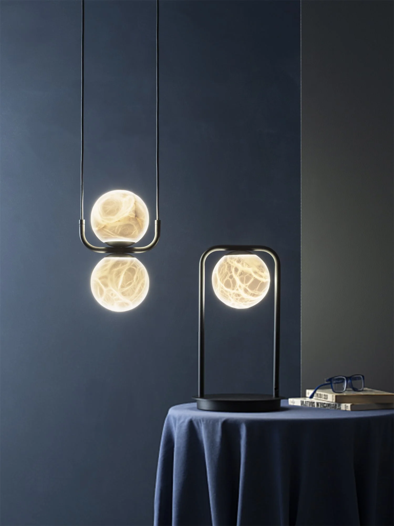 Tribeca Alabaster Table Lamp - Image 9