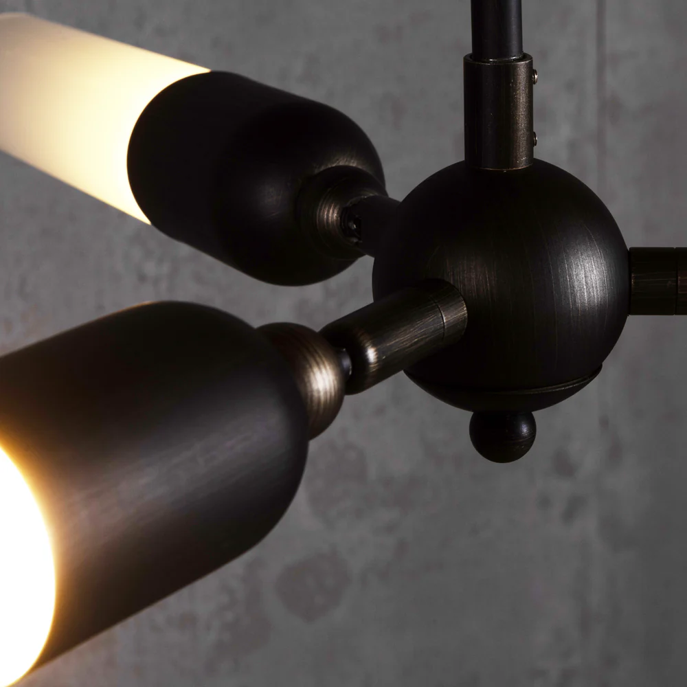Trio Modern Bronze Pendant Light - Image 11