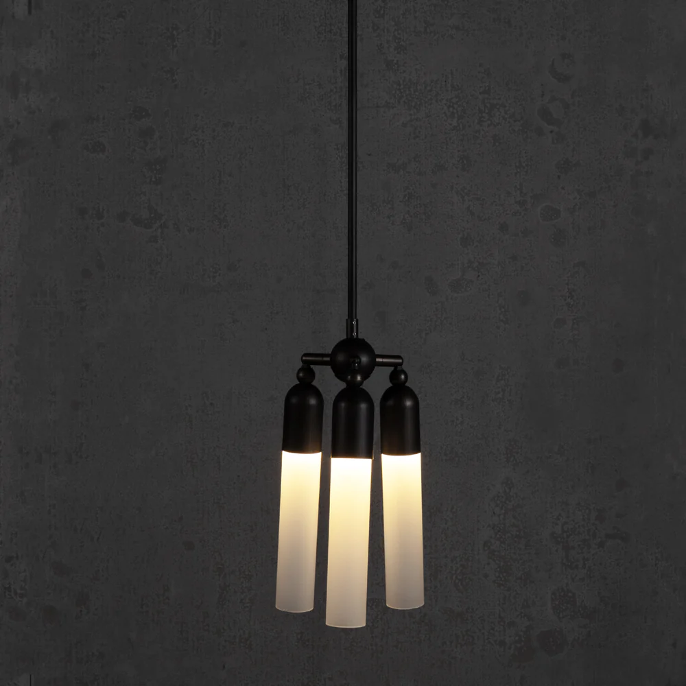 Trio Modern Bronze Pendant Light - Image 3