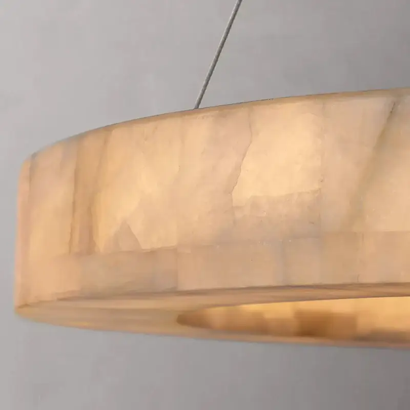 Triplo Round Marble Chandelier - Image 4