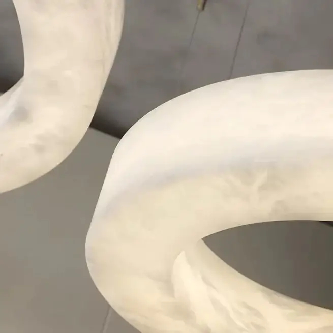 Triplo Round Marble Chandelier - Image 6
