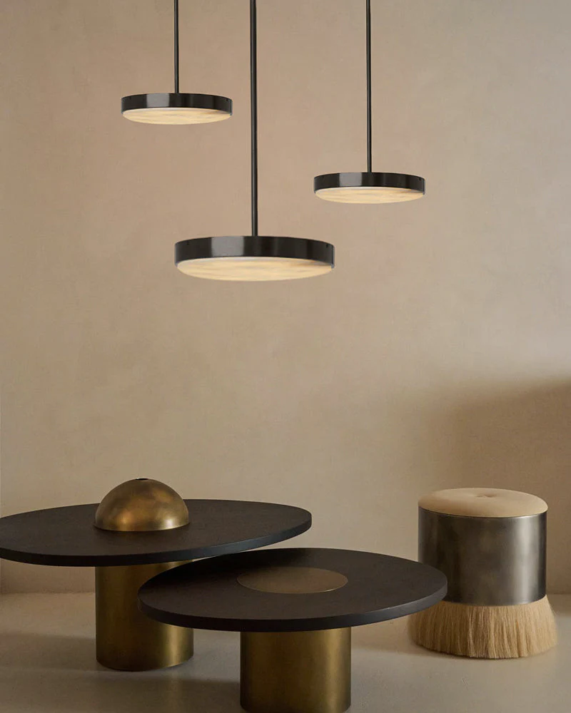 Unique Lustre Solid Marble Dome Ceiling Anvers Pendant Light Fixtures for Living room - Image 3
