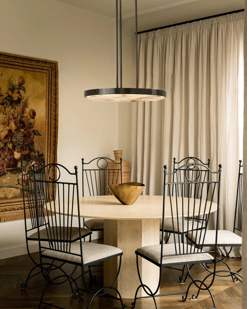 Unique Lustre Solid Marble Dome Ceiling Anvers Pendant Light Fixtures for Living room - Image 9