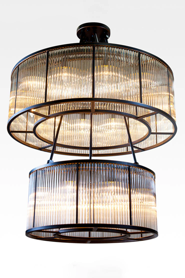 Valen Oversized Glass Chandelier - Image 4