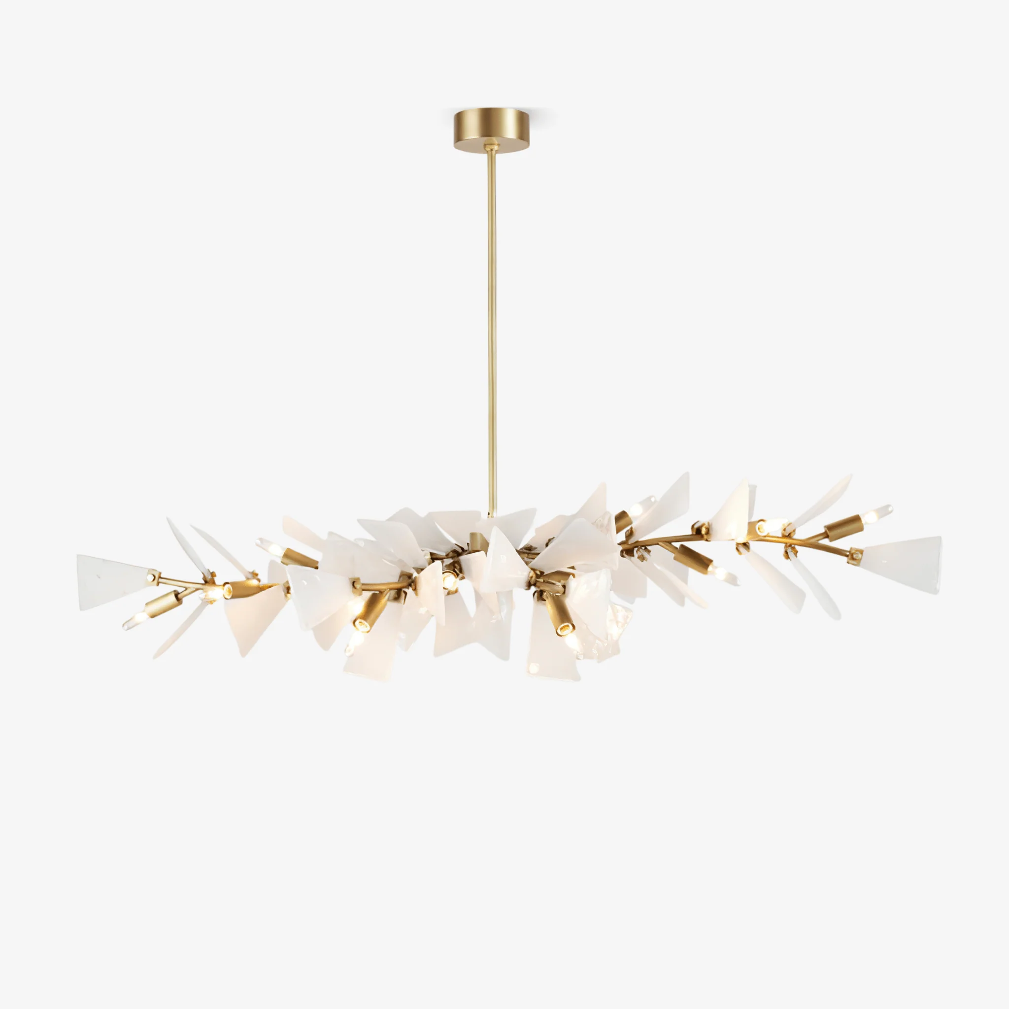 Valkyrie Sculptural Shard Chandelier
