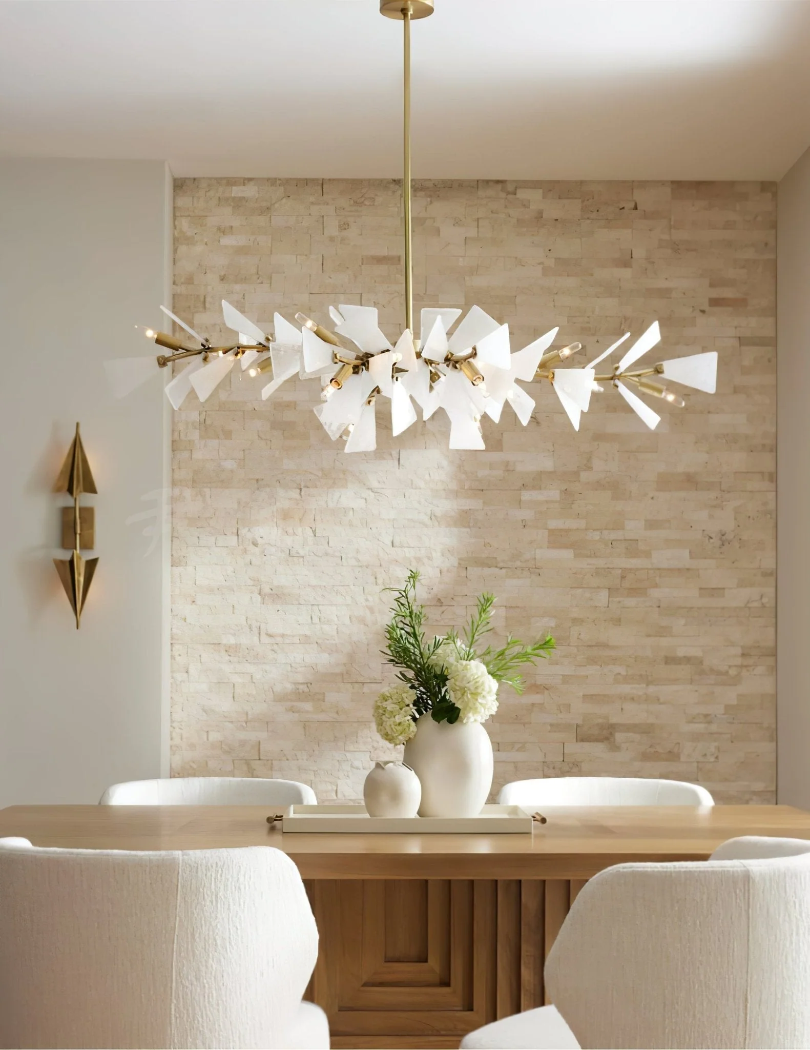 Valkyrie Sculptural Shard Chandelier - Image 4