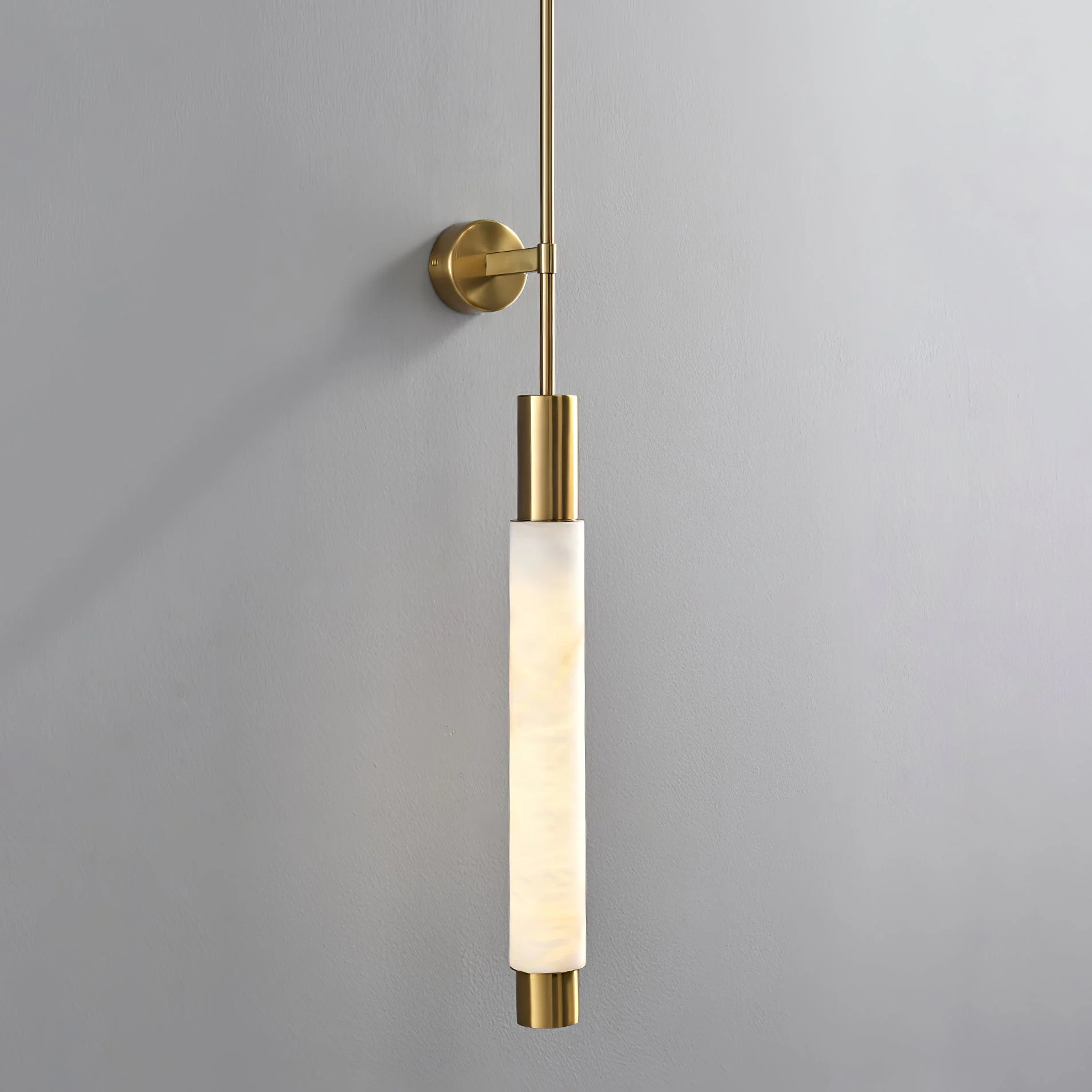 Verita Alabaster Wall Sconce - Image 6