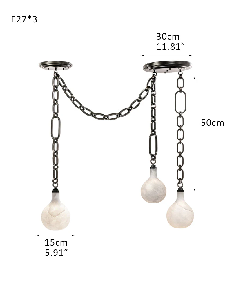 Vintage style Cluster White Mini Insignia Globe Pendant Light 6" for kitchen Island - Image 17