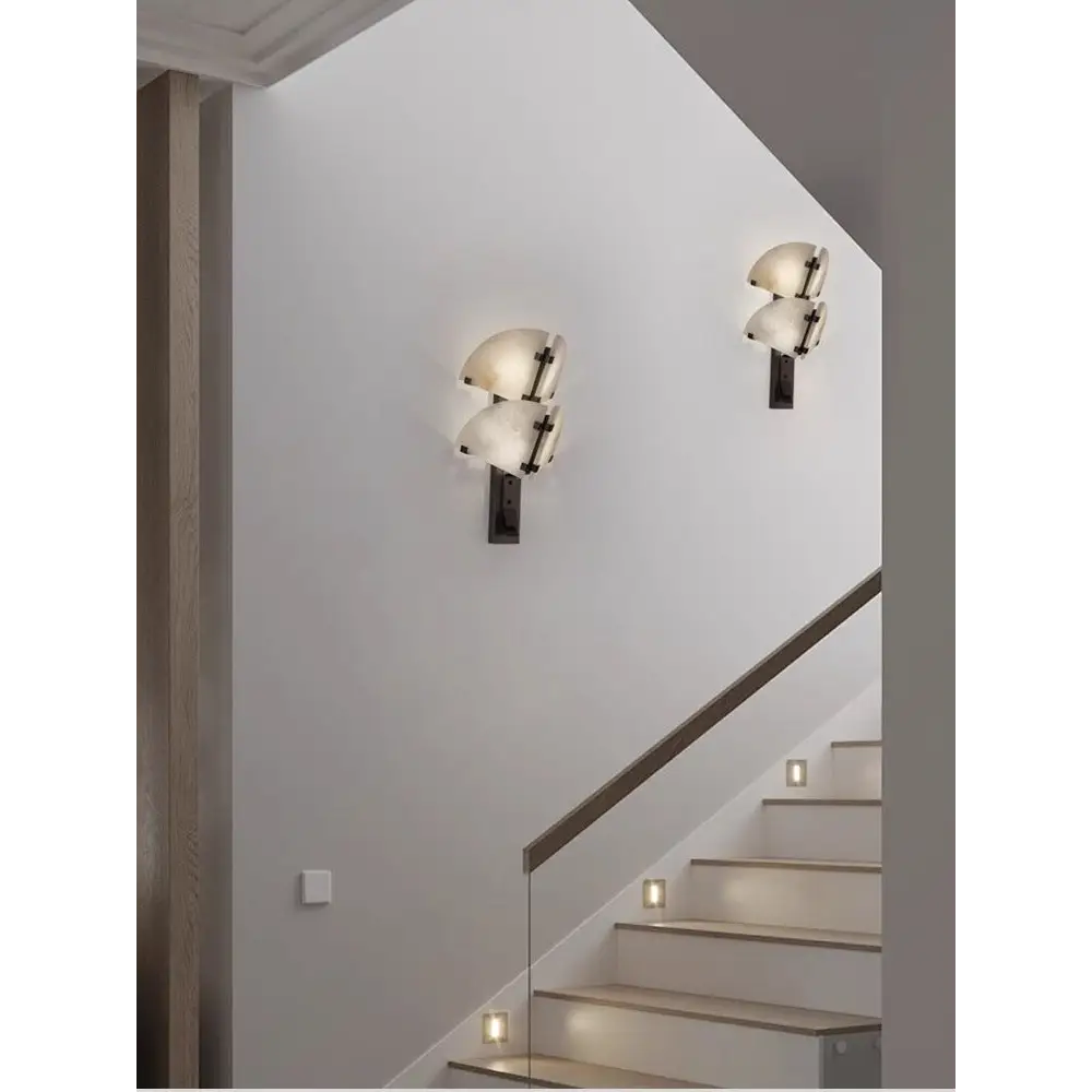 Alabaster Wall Sconce - Image 8