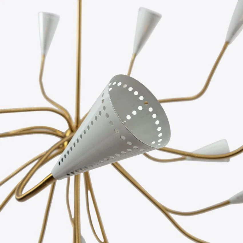 White Alexandra Sputnik Chandelier - Image 2