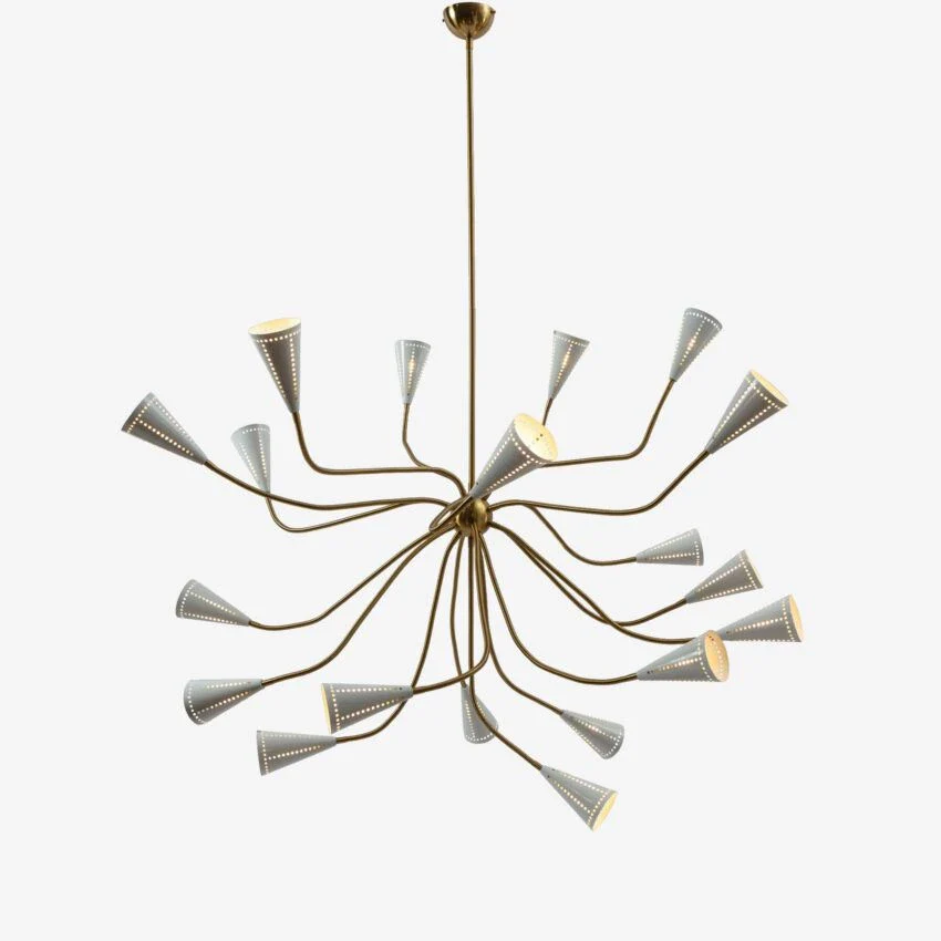 White Alexandra Sputnik Chandelier - Image 4