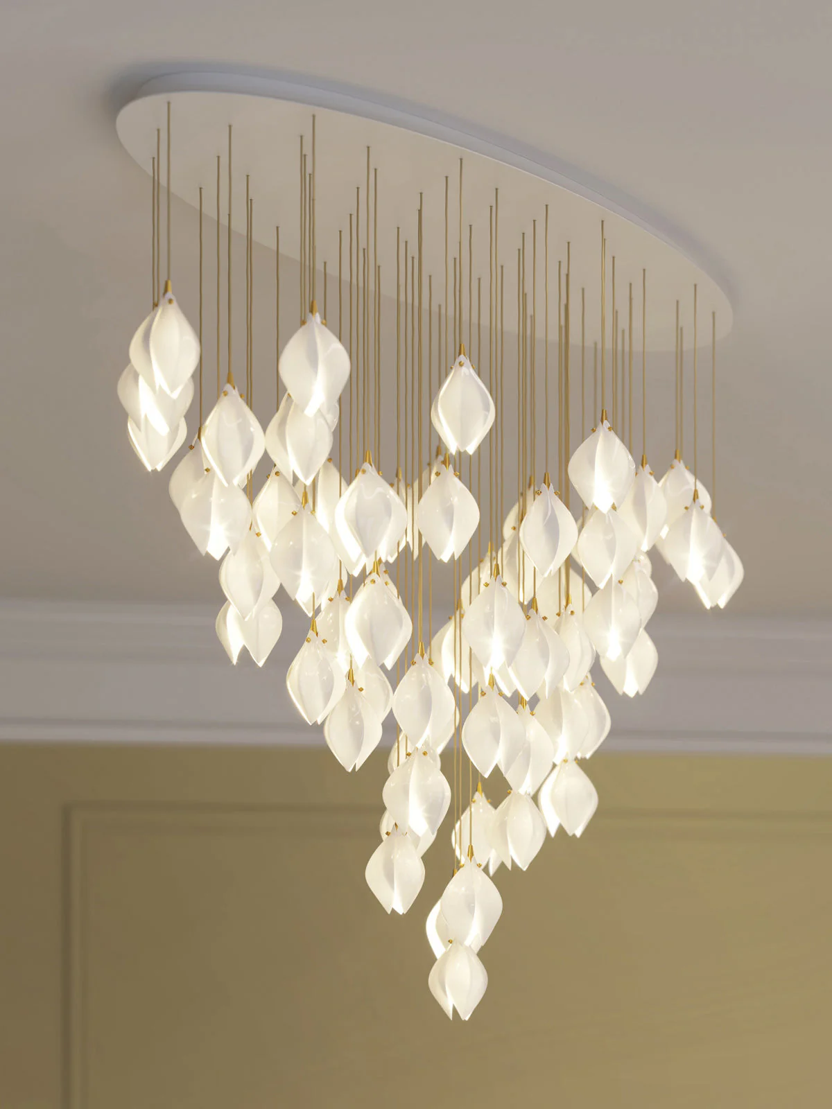 Bloom Porcelain Petals Pendant Light - Image 17
