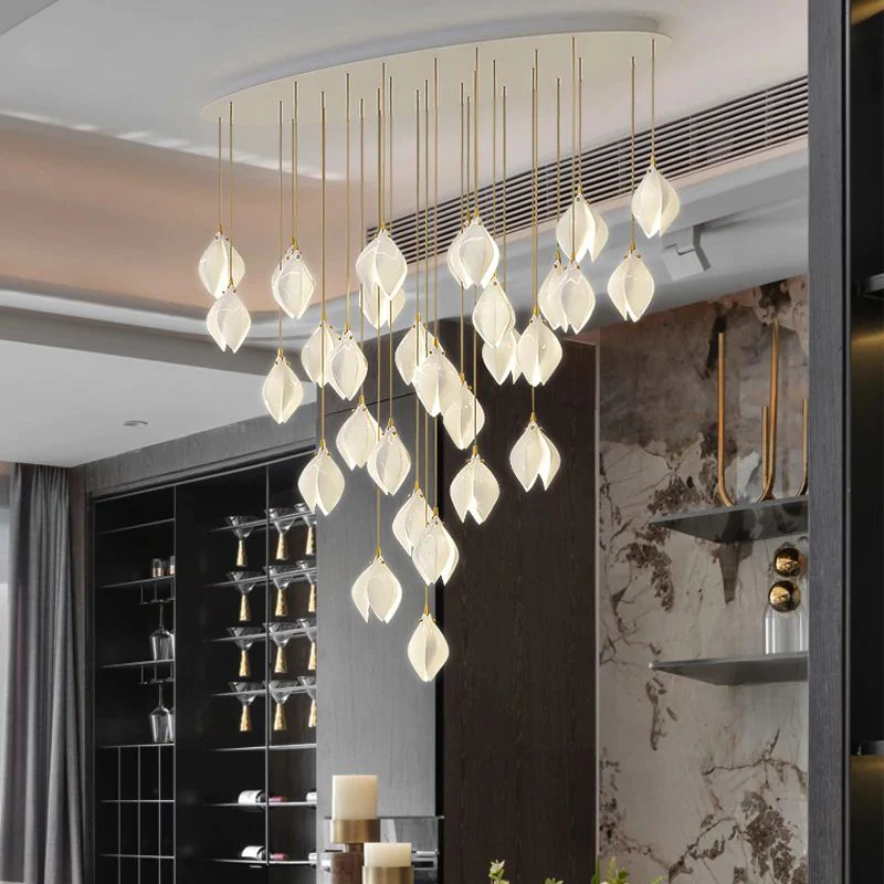Bloom Porcelain Petals Pendant Light - Image 18