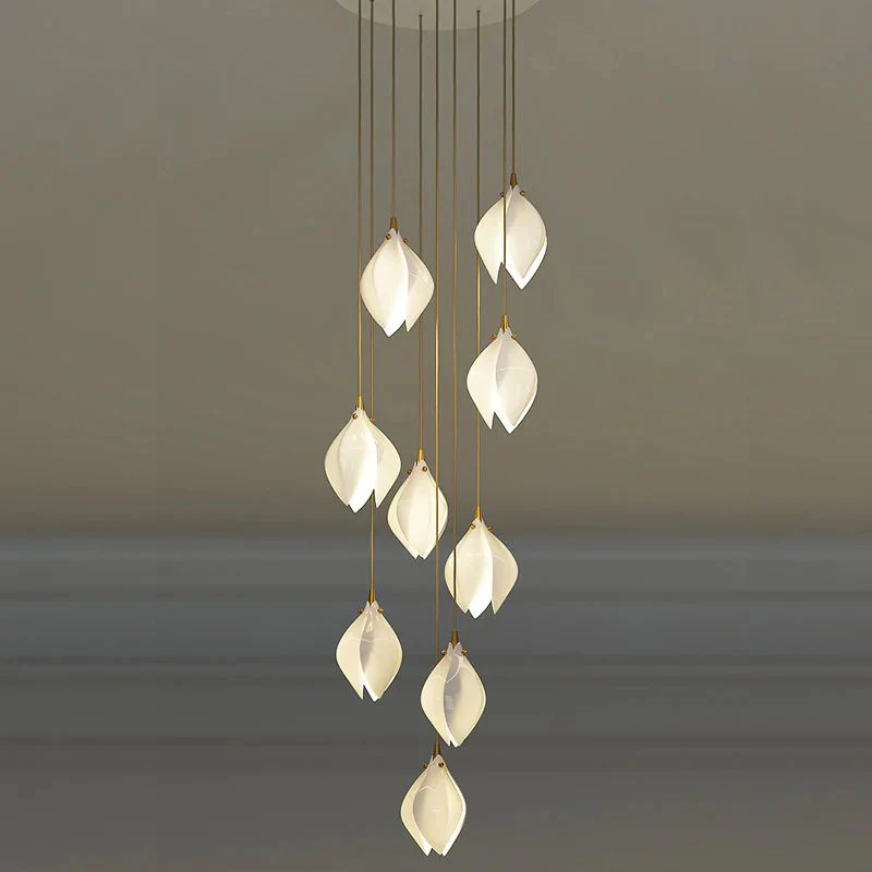 Bloom Porcelain Petals Pendant Light - Image 8
