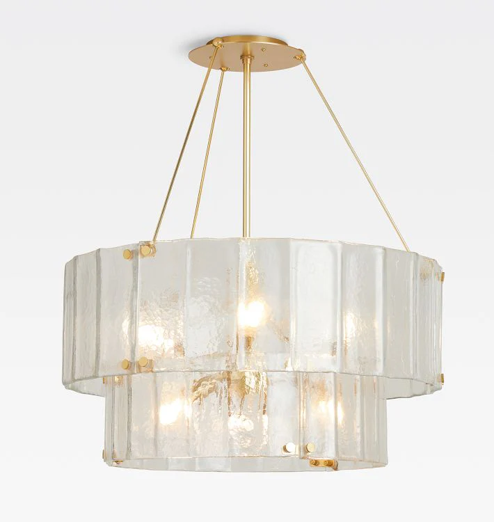 Willamette 32" Double Tier Crystal Chandelier - Image 5