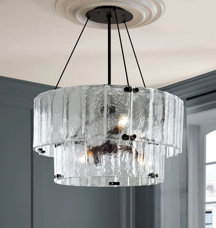 Willamette 32" Double Tier Crystal Chandelier - Image 6