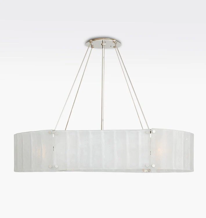Willamette 48" Oval Round Crystal Chandelier - Image 6