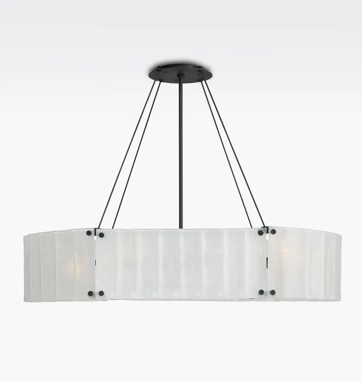 Willamette 48" Oval Round Crystal Chandelier - Image 7